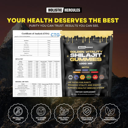Hercules Shilajit Gummies (Subscribe & Save)