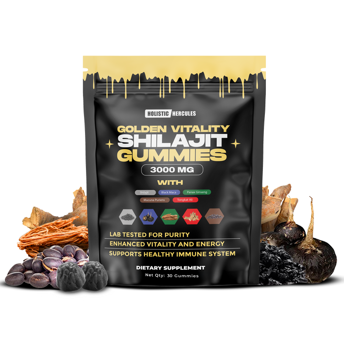 Golden Vitality Shilajit Gummies