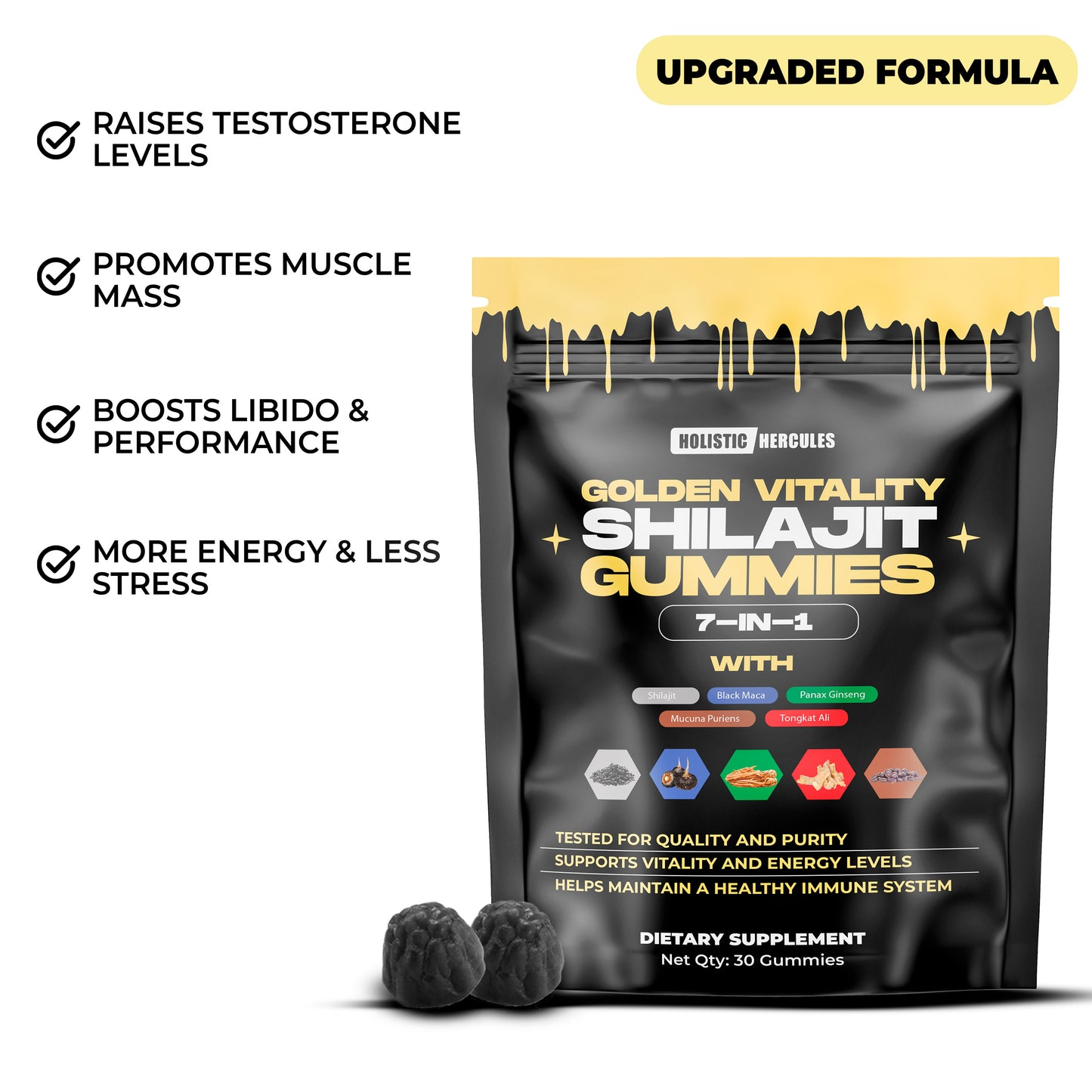 Hercules Shilajit Gummies (Subscribe & Save)