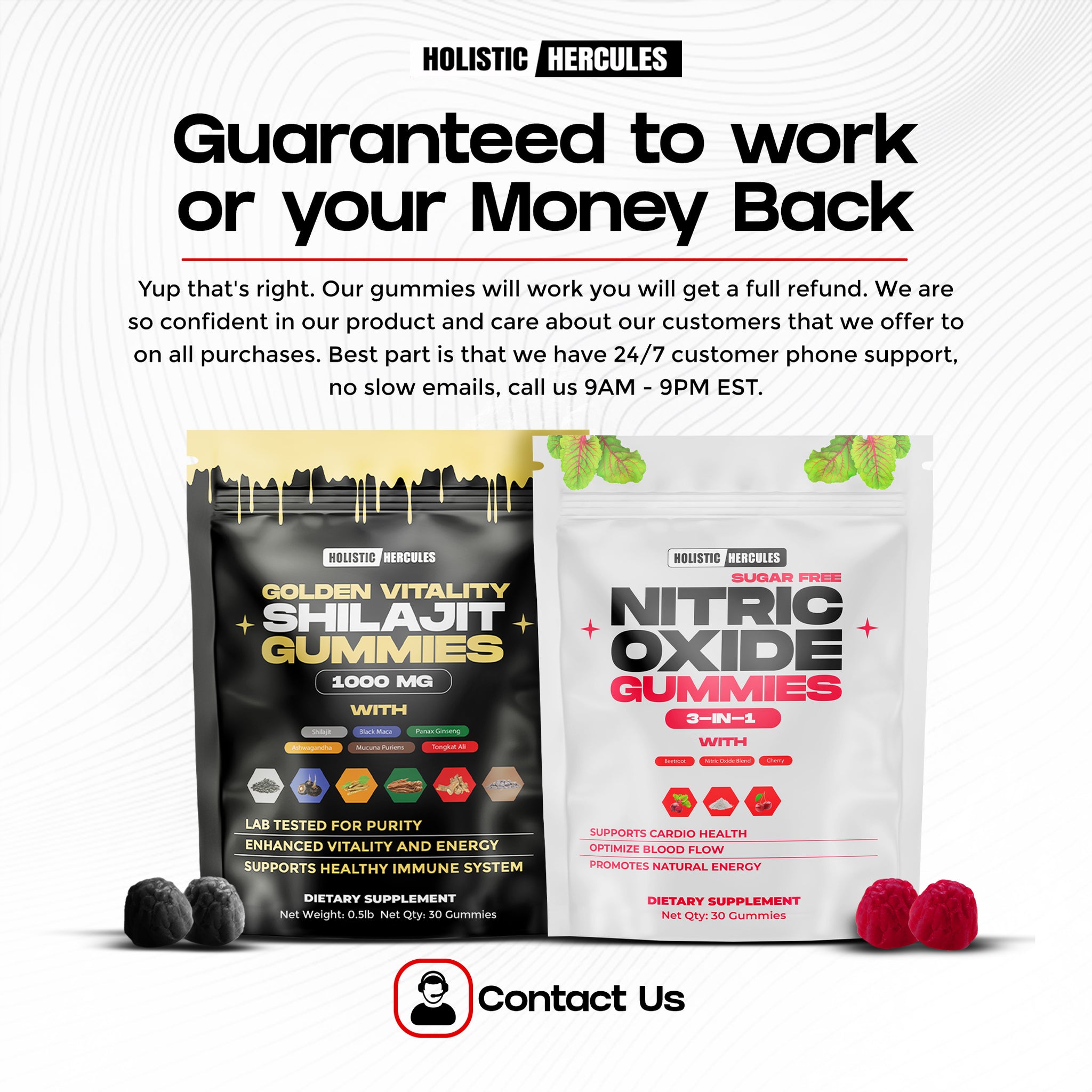 Shilajit & Nitric Oxide Gummy Bundle